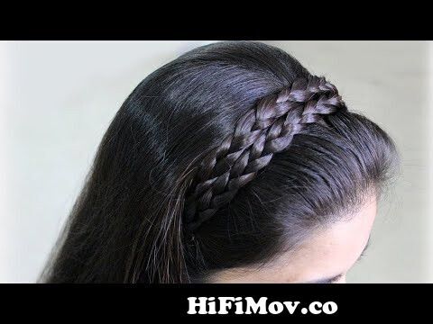 Beautiful Hairstyle for hair band hairstyles | How to make Braids Hairstyles  | Hair style party from choti heaven Watch Video 