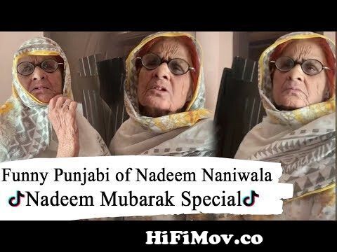 Funny Punjabi of Nadeem Naniwala | Nadeem Mubarak Latest TikTok Videos |  DTE | Desi Tv Entertainment from nadeem nani wala Watch Video 