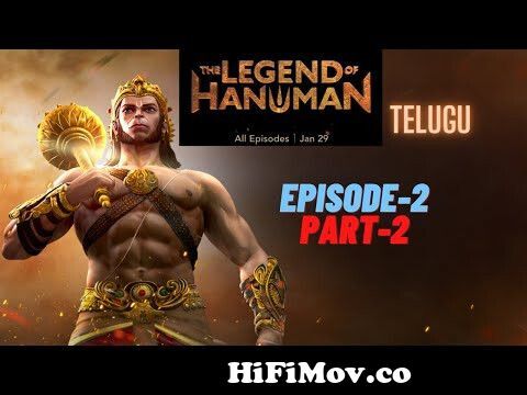 The Legend of Hanuman in telugu Episode 2Part- 2 2 The Monkey Kings|  Hanuman animated movie telugu from cartoon telugu movie hanuman part Watch  Video 