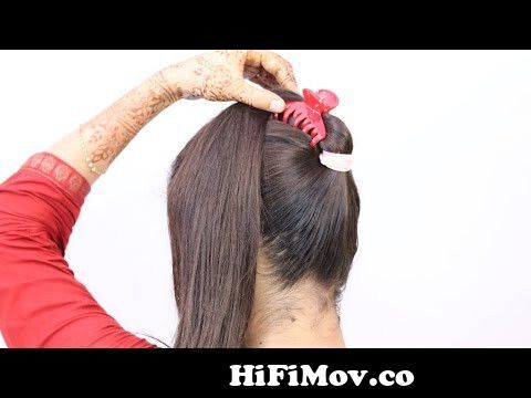 3 Cute and Easy Hairstyles With Using Clutcher - Ethnic Fashion  Inspirations!