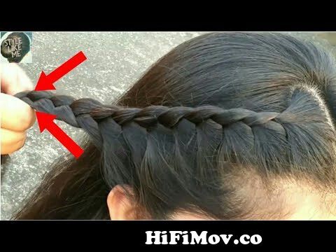 Easy Side Braid Hairstyle || Hairstyle For Medium Hair || Indian Girl  Hairstyle || from indian braid by Watch Video 