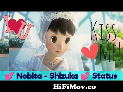Nobita Shizuka Status | Cartoon | Love Song ❤ | WhatsApp status ❤| 4k status  || #gwalexff from nobita and sizuka whatapp stats kiss Watch Video -  