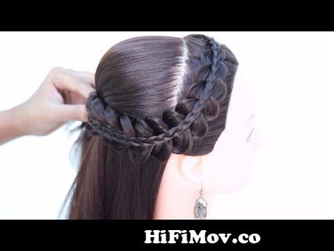 10 Simple Front Hairstyles | Cute Hairstyles for Girls | Open Hairstyles|  It's me Jayeeta | from front side hairstyle Watch Video 