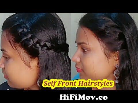 2 minutes hairstyle || quick & easy hairstyles || college hairstyles || Hair  style girl from 16yrs tamil girl hair Watch Video 