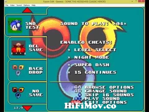 Sonic CLASSIC Heroes Cheats. from sonic classic heroes 2 cheat Watch Video  