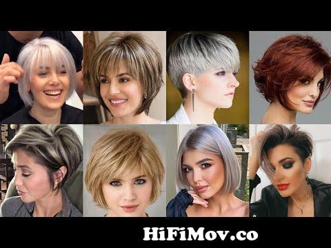 The Best Short HairCuts For Women 2021-2022Colored Short HairstylesUnique  Hair Color Ideas from new hayer katig steil Watch Video 