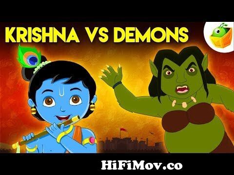 Krishna vs Demons | Full Movie (HD) | Great Epics of India | Watch this  most popular animated story from 0443 krishna story Watch Video 