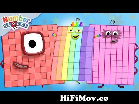 Summer Funny Math! | Numberblocks 1 Hour Compilation | 123 - Numbers  Cartoon For Kids from @12345678910 Watch Video 