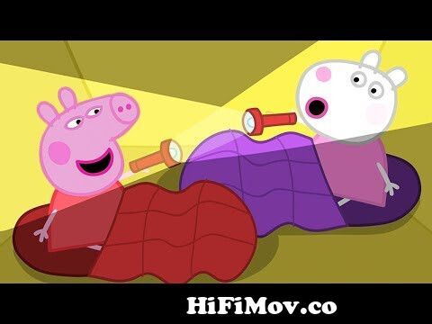Peppa Pig in Hindi - Camping - हिंदी Kahaniya - Hindi Cartoons for Kids  from cartoon hindhi 1mb Watch Video 