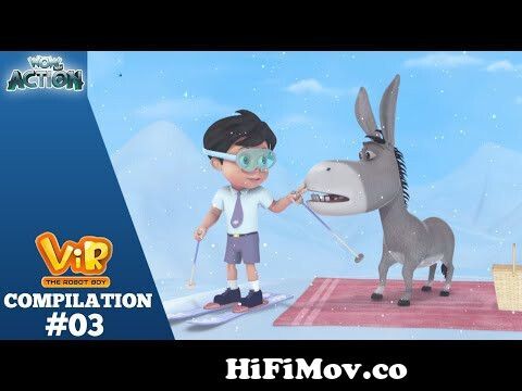 Vir The Robot Boy New Compilation | 03 | Hindi Kahani | Wow Kidz Action |  #spot from cartoon vir the robot boy hd video Watch Video 