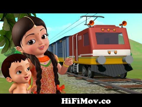 Chuk Chuk Rail Gadi - Train Song | Hindi Rhymes for Children | Infobells  from রেল গাড়ি Watch Video 