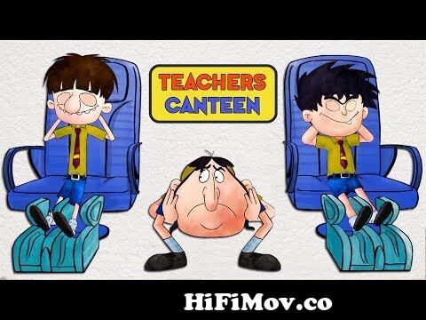 Bandbudh Aur Budbak - New Epi - 132 - Teachers Canteen Funny Hindi Cartoon  For Kids - Zee Kids from bandbudk aur budbak Watch Video 