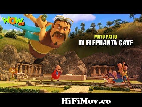 Motu Patlu New Episodes 2022 | Motu Patlu in Elephanta | Funny Hindi Cartoon  Kahani |Wow Kidz| #spot from motopatilo Watch Video 