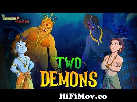 Krishna aur Balram - Story of Two Powerful Demons | Cartoons for Kids |  हिंदी कहानियां from chhota bheem in pataliputra Watch Video 