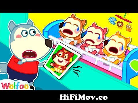 Wolfoo Pretends to Be a Parent - Funny Stories for Kids #3| Wolfoo Family  Kids Cartoon from hwufu Watch Video 