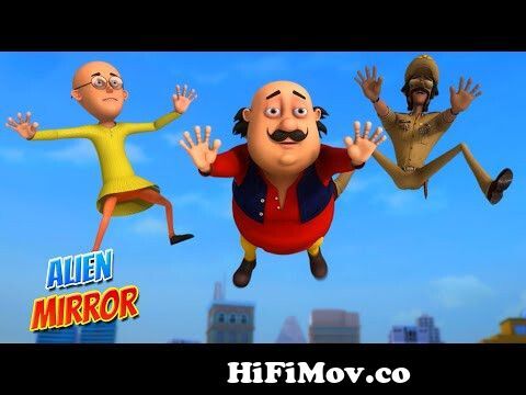 Motu Patlu in Hindi | मोटू पतलू | Alien Mirror | S09 | Hindi Cartoons|  #spot from moto ptlo cartoon Watch Video 