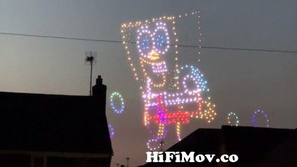 The dazzling lights of Hollywood LA arrive in Hollywood Birmingham in the  UK's biggest ever drone