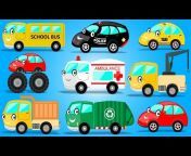 Ralph And Rocky Cars - Vehicle Cartoons for Kids