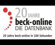 beck-online.DIE DATENBANK