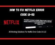 Fix Netflix Error
