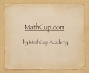 MathCup Academy