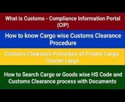 Export Import Customs Clearance