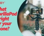 What GorillaPod is right for your phone? Whether you just want to watch Netflix or are a vertical filmmaker trying to get camera quality footage, let us help you decide which GorillaPod is perfect for your needs.nnhttps://joby.com/us-en/griptight-guide/nnFollow us on Instagram: https://www.instagram.com/jobyinc/nFollow us on Facebook: https://www.facebook.com/JobyInc/nFollow us on Twitter: https://twitter.com/jobyincnFollow the Official Website: http://joby.com/
