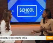 TRANSCRIPTnnCorey: “DPS is one of the only districts in the country in which students and parents can have a voice in which school they go to. Not just having to go to the school assigned in their neighborhood. It’s pretty awesome. It’s called SchoolChoice, and round one is underway right now. Nichole Davis is joining us now from DPS, thanks so much for coming in.”nnNichole: “Thank you for having me Corey.”nnCorey: “Why is this program so important for families?”nnNichole: “Sch