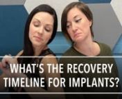 When it comes to getting breast implants, the recovery timeline is huge must-know! nnIn this Amelia Academy video, we will go over commonly asked breast implant recovery timeline questions, what a typical timeline looks like (milestones and more), and help you know just what to expect for your own unique recovery!nnSign-Up for Amelia Academyn******************************nhttps://tv.askamelia.comnnLearn More About Amelia Aestheticsn**************************************nhttps://askamelia.comnnMo