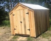 Storage - The Vermonter Shed from youtube video ideas for beginners kids