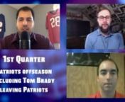 Straight Facts Homie 2020 Draft Special Part 1nnJoin Straight Facts Homie for a special quarantined version of their 2020 Draft Special. Mason &amp; Walter are joined by Jon Lyons of Dirty Water Media to talk about the departure of Tom Brady to the Tampa Bay Buccaneers. They also talk about the other losses that the Patriots suffered this offseason and how they plan on going about replacing those players. News from free agency around the NFL is also the topic of discussion on the show including