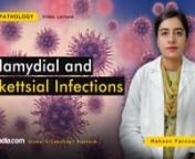 Chlamydial and Rickettsial Infections are caused by Gram-Negative Bacteria. In this V-Learning™ lecture light is shed on the variety of Infections, their Pathogenesis, Pathology, and clinical manifestations. Starting from C. trachomatis infection and lymphogranuloma venereum, comments are also given trachoma and chlamydia pneumoniae. In addition to this, epidemic and endemic typhus is discussed. Besides this, rocky mountain spotted fever is enlightened along with Q-fever.nn--------------------