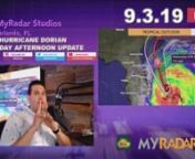 Meteorologist Mike Linden WX has the latest forecast info for #HurricaneDorian