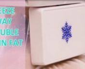 FREEZE AWAY DOUBLE CHIN FAT&#124;FAT FREEZE BODY-SCULPTING MYCHWAY FAT FREEZER 7301FnnPurchase link: https://www.mychway.com/itm/1004321.htmlnnThis video tutorial shows how to use the 3 handpieces fat freezing machine to freeze away double chin, body unwanted stubborn fat by myChway fat reduction machine model: MS-7301FnnnFat freeze slimming is noninvasive, no surgical popular weight loss treatment recently, we all know the plastic surgery transformations fat loss or cellulite treatment, but the risk