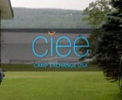 I produced and edited this video with the guys at P3 (p3maine.com) for CIEE&#39;s Camp Counselor program.The video is being used as a recruitment tool for CIEE to find international students to come to the US and work as a camp counselor during summers.nnnShot by Stuart Townsend.nGFX by Brian Chin.