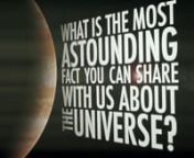 Neil deGrasse Tyson was asked what was the most astounding fact about the universe..... I think he nailed it with this answer.nnNeil continues:nn