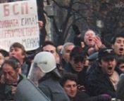 http://mycentury.tv/bulgaria/item/139-bulgaria-january-1997.html nIn January 1997 Bulgaria was at breaking point, facing an overall political and economic crisis. Tens of thousands of people were protesting daily against the former Communist government and calling for early elections. Outside the party headquarters of his BSP protesters would shout