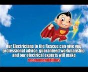 http://www.electriciantotherescue.com.au Electrician In Mascot 1300 884 915nElectrician To The Rescuen74/377 Kent Street, Sydney NSW 2000nPh: 1300 884 915nnElectrician to the Rescue have the experienced, professional and trained electricians. We offer trustworthy technicians, 24/7 rescue service and up front honest pricing in Mascot and surrounding areas.