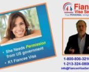 https://www.visacoach.com/how-to-bring-mexican-fiance-to-usa/nThe K1 Fiance Visa gives your Mexican Fiancee permission to enter the USA to marry you. Here I describe the process from I129F Petition submission to USCIS through to medical and consulate interview in Cuidad Juarez, Mexico. For more info please call 1-800-806-3210 x 702 or visit VisaCoach.comnnTo Schedule your Free Case Evaluation with the Visa Coachnvisit https://www.visacoach.com/schedulenor Call - 1-800-806-3210 ext 702 or 1-213-3