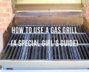 Learn how to use a gas grill in this grilling guide for your summer BBQ meals!nFull lesson here: http://www.cooksmarts.com/cs-blog/2013/07/how-to-use-a-gas-grill/nGrilling tends to be a