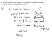 NCERT Class 9th Maths Chapter 7 Triangles Exercise 7.3 Question 4