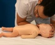http://www.NationalCPRFoundation.com/ Infant CPR ages 12 months or youngernnBefore attempting CPR on an infant make sure to check for safety and consciousness. For infants, make sure to administer CPR before calling 911. Never leave the infant alone. Make sure to perform 5 reps of CPR with the same ratio of 30:2 compressions over breathing.