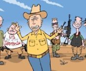 In case you haven&#39;t heard about cattle rancher Cliven Bundy in Nevada, he&#39;s the guy who has become the latest anti-gub&#39;mint celebrity for the libertarian gun crowd.Ol&#39; Cliven Bundy and I have a lot in common.Really!Both our families homesteaded in the West and started cattle ranches.(You can read more on my website.)