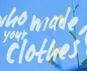Fashion Revolution Day, una campaña internacional que exige una mayor transparencia en la industria textil. nnEste 24 de Abril, cincuenta y dos países se unirán para que no se olvide la tragedia de 1.100 trabajadores de Rana Plaza en Bangladesh y para mostrar que una #modalimpia es posible.
