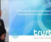 The necessity of Urban Water Cycle Services (UWCS) adapting to future stresses calls for changes that take sustainability into account. Megatrends (e.g. population growth, water scarcity, pollution and climate change) pose urgent water challenges in cities. In a previous paper, a set of indicators, i.e., the City Blueprint has been developed to assess the sustainability ofUWCS. In this paper this approach has been applied in 9 cities and regions in Europe (Amsterdam, Algarve, Athens, Bucharest,