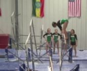Alexa Anastos&#39;s bars routine from gymnastics competition at Arnold&#39;s Gym in Mansfield, MA on February 1, 2014