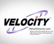 Produced for Velocitynnhttp://RetailVelocity.comnnVelocity is an enterprise Demand Signal Repository (DSR) and analytics solution that integrates POS with forecasts, shipments, demographic and syndicated data to produce action-oriented insights for improved retail profitability.nnAnimation and Illustration: Shannon KohlitznVoiceOver: Doug Myers http://DougMyersVoice.comnnKohlitz is a full services video and animation production company located in Ann Arbor, MI http://kohlitz.comnnWe helped Veloc