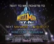 Brand: WWEnnAgency: VibesnnTo promote WrestleMania XXIX, the WWE created a multi-channel campaign that gave fans an opportunity to win a trip to the live event.nnFor full information on this case study, please visit http://www.mmaglobal.com/case-study-hub/case_studies/view/28683