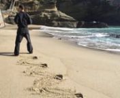 One of the first skills that Martial Artists learn is the half-moon stance and eventually half-mooning—advancing and retreating in the stance. In this short video, Sensei Kash from USSD&#39;s Laguna Beach dojo demonstrates how to half-moon correctly. The video was filmed at (gorgeous) Tablerock Beach, just down the street from our dojo, in South Laguna Beach. nnIf you are a Martial Arts student and want to understand more about the dynamics of half-mooning, Sensei Jeremy from USSD&#39;s Newport Beach