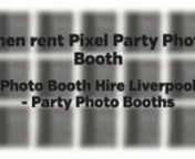 http://pixelphotobooth.co.uk Whether you are planning a Wedding, Birthday celebration or Prom Night, hiring a Photo Booth is guaranteed to be a hit and keep everyone talking about it long after the event!When you hire a photo booth all of our packages include unlimited prints.